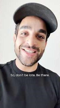 Paras Patel (Matthew) really wants you to be at Chosen Day…