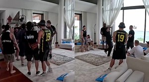 Watch: Nate Diaz And Jake Shields Storm Out Of Russian Reality Show After All-Out Brawl Breaks Loose