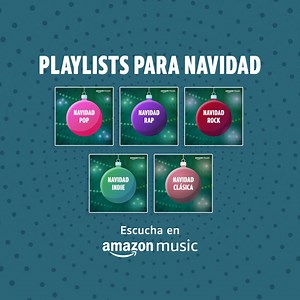 34K views · 196 reactions |  Celebra esta Navidad con los tuyos acompañando los momentos más festivos con nuestras playlists... ✨虜 ¡Ilumina ese espíritu navideño a tu estilo!  Escoge tu propia banda sonora en https://amzn.to/3dNbCTo #AmazonMusicES #PlaylistNavidad #Navidad | Amazon Music España | Facebook