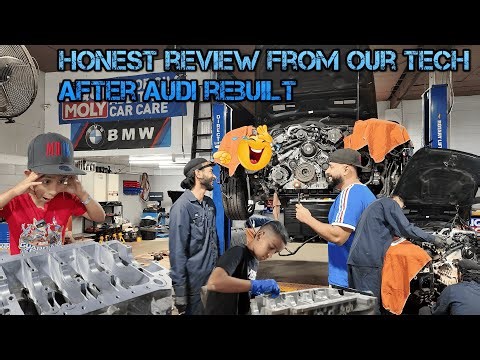 🔧 Honest Review from Our Tech: Audi Engine Rebuild Was a Surprise!