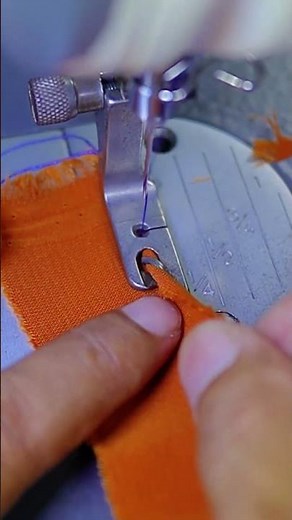 Sewing Using Rolled Hem Foot Step by Step #sewingtips #rolledhem