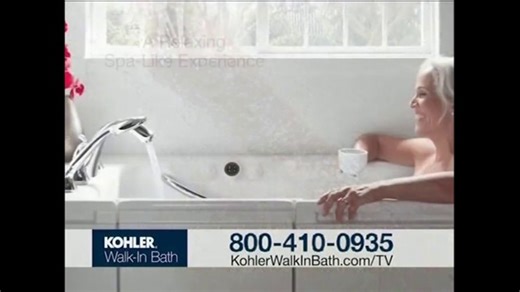 Kohler Walk-In Bath TV Spot, 'Ease and Comfort: $1,000 Off Your Walk-In Bath'