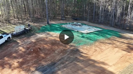 #hydroseeding #flexterra #erosioncontrol #contractorlife #newconstruction | Aqua-Tech Creations LLC