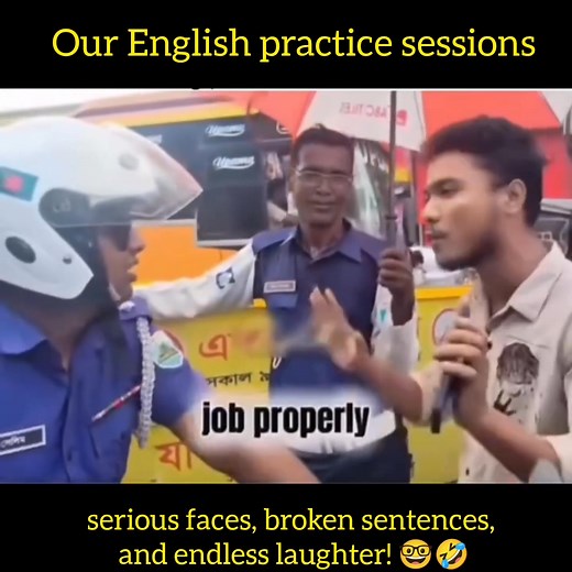 Our English practice sessions — serious faces, broken sentences, and endless laughter! 🤓🤣 | Future English