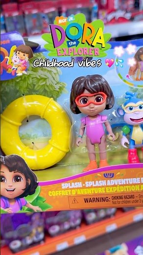 Dora the Explorer Splash Splash Set 💦✨🌿🤿 #dora #doratheexplorer #nickelodeon #toys