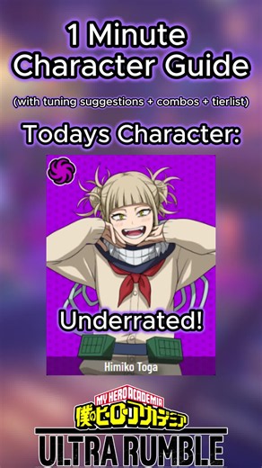 Toga Himiko guide: 1-minute technical character tips
