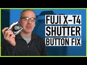 Fuji XT4 Shutter Button Not Working | Shutter Button Fix