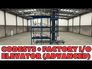 Programação de CLP em Ladder - Cena 10: Elevator (Advanced)