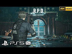 Resident Evil Remake 2 (PS5 PRO) Gameplay Walkthrough Full Game [4K 60FPS HDR] Ray-Tracing