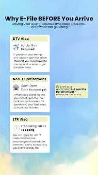 Don’t Move to Thailand Before Doing This | DTV, Non-O & LTR Visa Mistakes to Avoid