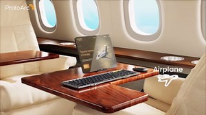 ProtoArc Foldable Keyboard and Mouse, XKM01 True Full-Size Folding Wireless Keyboard Mouse for Business Travel, a Portable Office Suite On-The-Go, Compatible with Laptop iPad Tablet - Black Silver