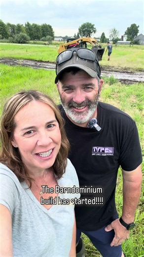 It’s officially begun! #barndominium #building