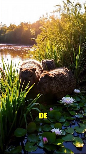 Capybaras: Guardians of the Water! 🌿