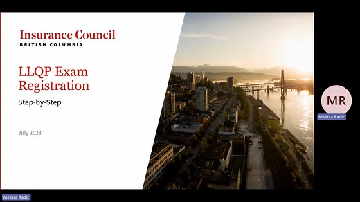 LLQP Exam Registration