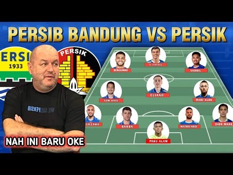 OFFICIALLY RELEASED❗This is the main line-up formation for Persib Bandung vs Persik Kediri BRI Su...