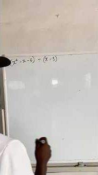 How to Factor & Simplify Polynomials in JAMB Maths #JAMB#JAMBMaths#UTME#Education #maths #fyp