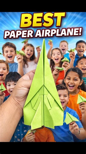Best Paper Airplan | Easy Origami |Super Airplane #origami #diy #tutorial #airplane #bestpaperplane