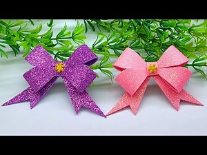DIY Christmas Bow in 2 Minutes | Easy Paper Bow Tutorial for Stunning Gift Wrapping
