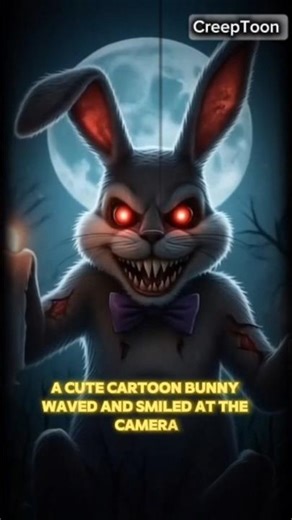 👉 Don’t Watch This Bunny Twice… 😨 #horror #creepy #shorts