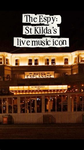 5.3K views · 91 reactions | A quick hit of St Kilda music history. The Espy has seen jazz, punk, rock, blues, chaos, revival and everything in between. Every local has an Espy story or two…. Long live Melbourne’s iconic live music venue! We look forward to having a beverage there at St Kilda Blues Festival Thanks to our Sponsors: Acland Street Village St Kilda Fitzroy Street - St Kilda cityofportphillip livenlocal palaistheatre | St Kilda Blues Festival | Facebook