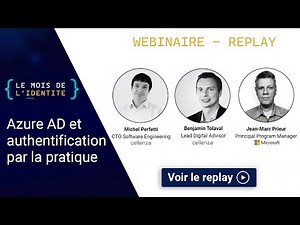 Comment mettre en place une authentification avec Azure AD ?