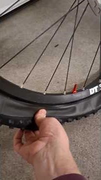 Deflate bike with tubless tires ☺️