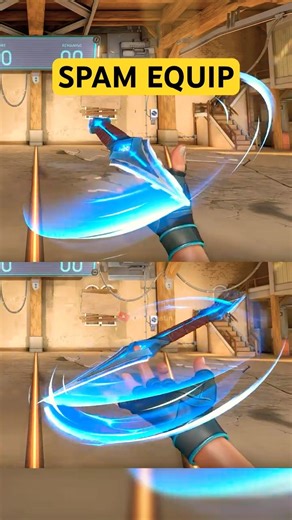 Kuronami 2.0 Spam Equip Animation #valorant