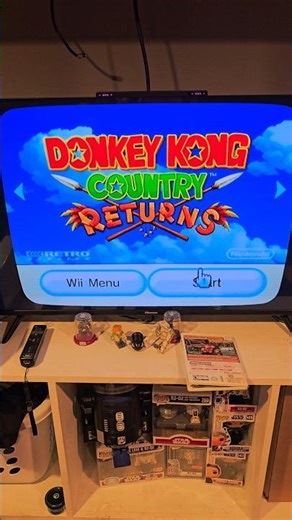 donkey Kong Wii boot #gaming #shorts #nintendo #fypシ゚viral