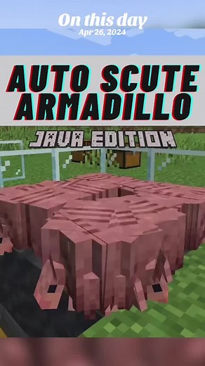 Minecraft 1.21 Armadillo Scute Farms Guide