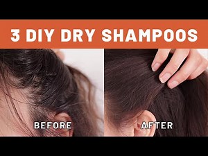 3 DIY Dry Shampoos For Any Hair Color (Powder & Spray)