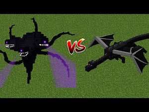 Wither Storm Vs Ender Dragon in Minecraft