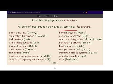 Areas of Computer Science