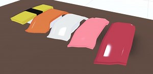 ゲーミング寿司シェーダー付き、寿司 (fbx, unitypackage) - azarashino - BOOTH
