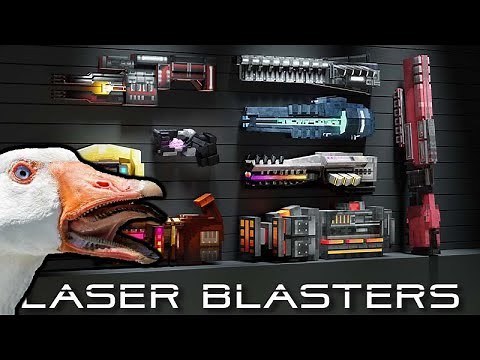 Minecraft Laser Blasters