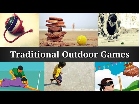 Traditional Outdoor Games in Tamil | Top 10 Outdoor Village games | 90's Kids games
