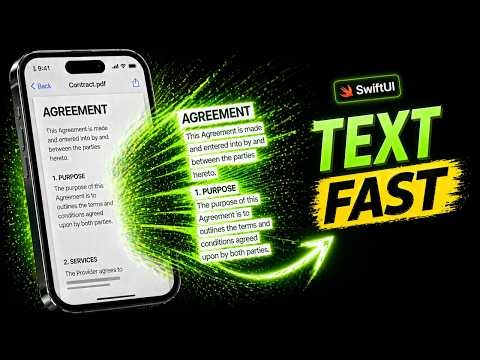 Extract Text from Images & PDFs in SwiftUI (Build an OCR App)