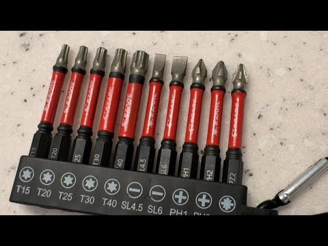 EZARC Diamond Coated Bits - Amazing GRIP!