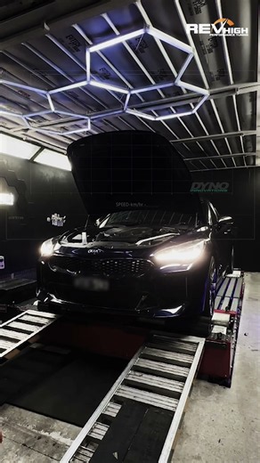 Stock Kia Stinger 3.3L TT Dyno Tune | +86 WHP & +138 Nm!