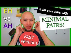 3rd Vowel Sound EH (/ɛ/) vs 4th Vowel Sound AH (/æ/) | Fast Minimal Pairs