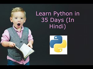 Lecture 1 Introduction to Python Programming Course (Hindi)