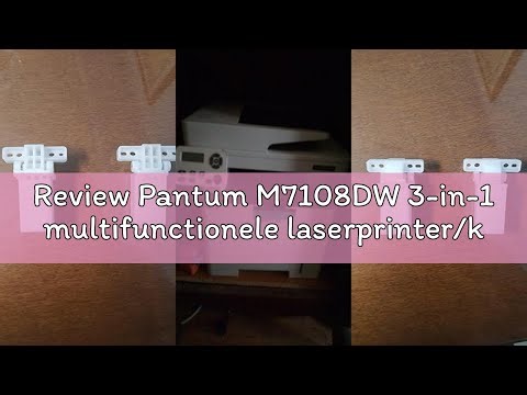 Review Pantum M7108DW 3-in-1 multifunctionele laserprinter/kopieerapparaat/scanner, zwart-wit, Auto