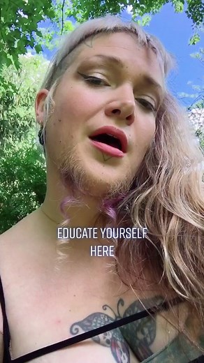 Let me educate you ✨ #beardedwoman #bodypositivity #awareness #selfacceptance #itsjusthair #facialhair #educateyourself #selflove #loveoverhate