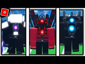 How to get ALL 3 UPGRADED TITAN BADGES + MORPHS in SUPREME BATHROOM BATTLES - Roblox