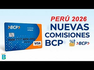 BCP Peru debit card fees increase by 2026