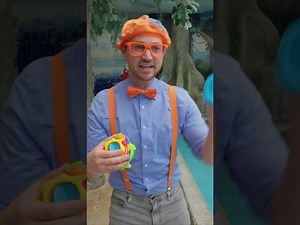 Blippi's Meets a T-Rex!🦖 A Dinosaur Adventure #shorts #blippi # #education - Videos For Kids