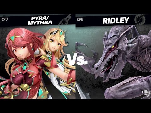 Super Smash Bros. Ultimate - Pyra/Mythra vs Ridley