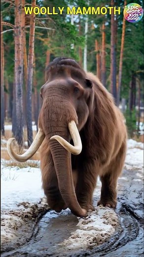 Kids Learning Prehistoric Ice Age Animals with Toys #preschoollearning #toyanimals