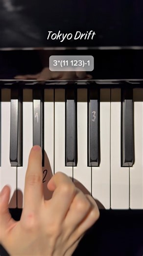 Tokyo Drift (Piano Tutorial )