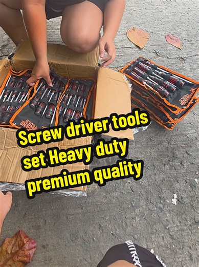 Heavy Duty Screwdriver Tools Set for Professionals