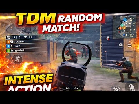 TDM Random Match | Intense Close Combat Gameplay 🔥